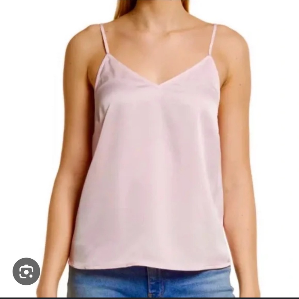 Women's Light Pink Spaghetti Strap Top